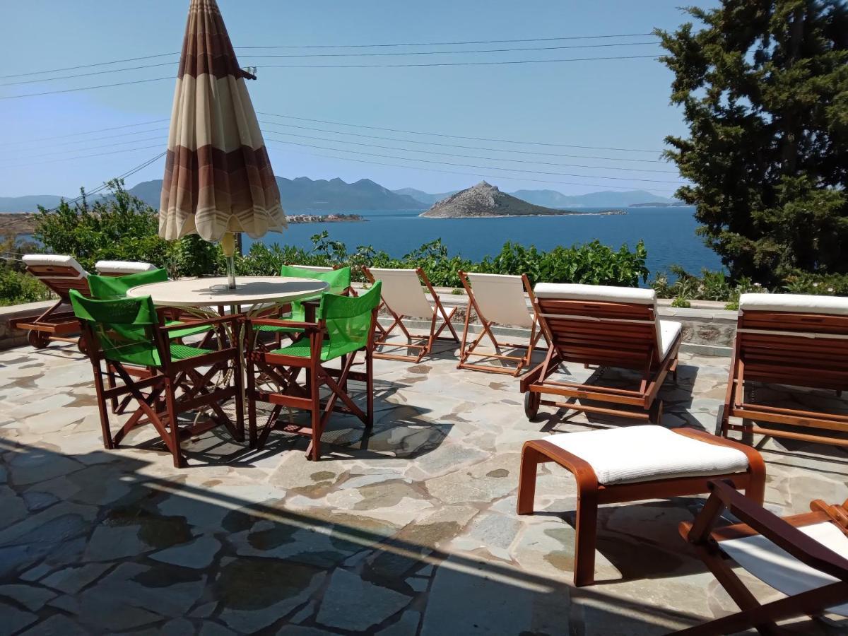 Kapotidhes Fantastic House With A Wonderful View Of The Seaヴィラ エクステリア 写真